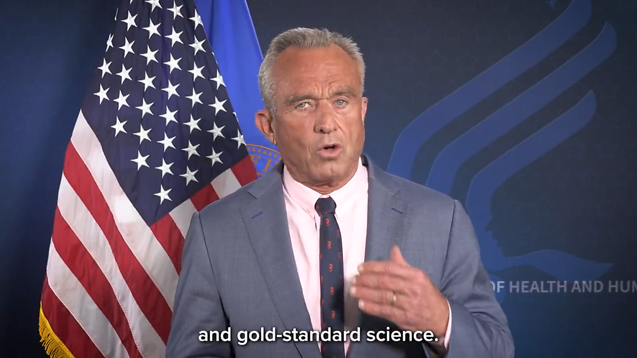 HHS Secretary Robert F. Kennedy, Jr. promises "gold standard" science