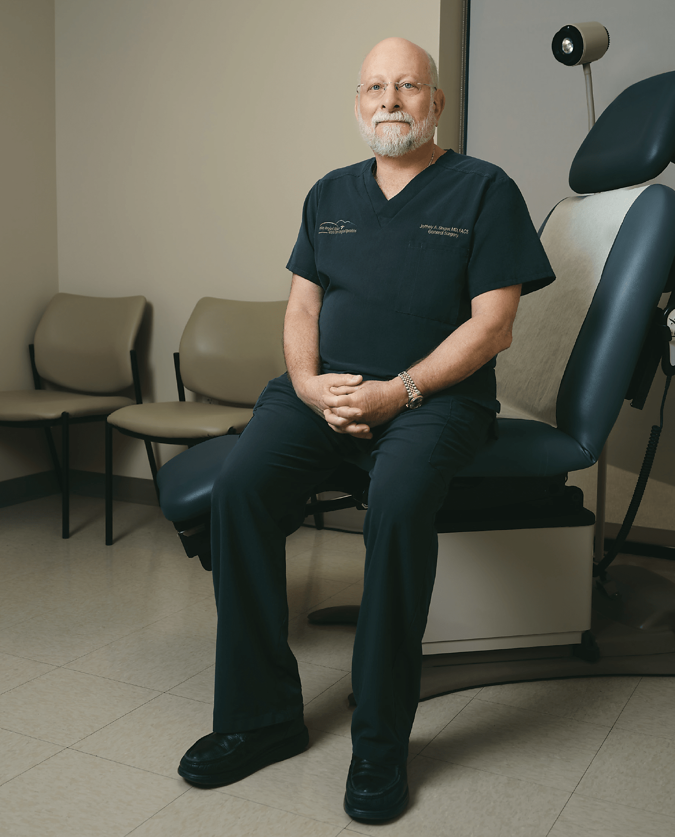 Dr. Jeff Singer in Scrubs