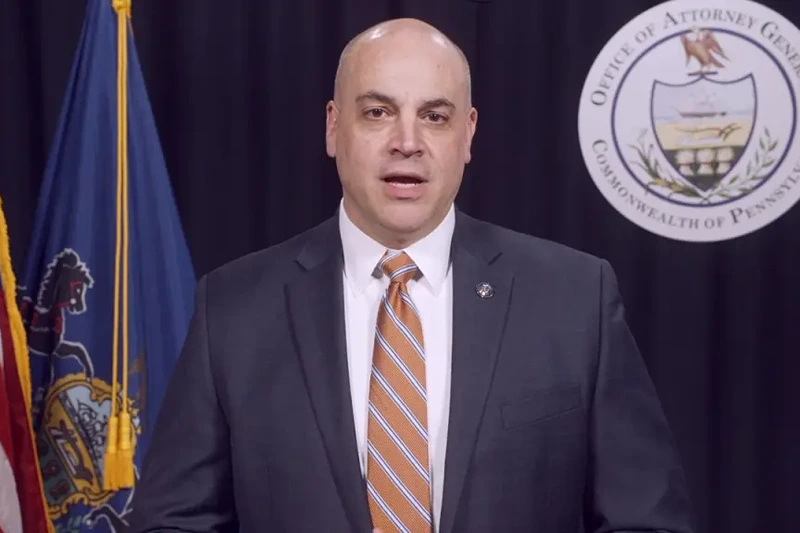 Pennsylvania Attorney General Dave Sunday said a funeral-home director pocketed more than $650,000 between 2021 and 2024 for pet-cremation services that were never delivered. (Photo via: Pennsylvania Attorney General's Office)