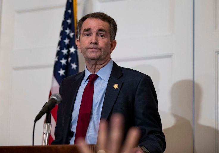 Virginia governor Ralph Northam