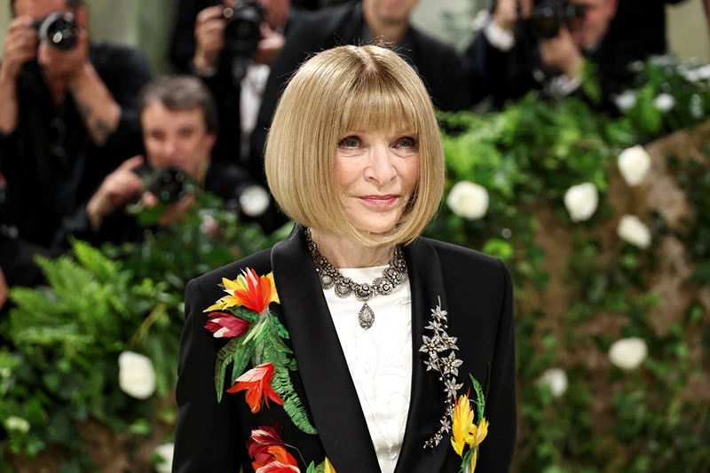 The 2024 Met Gala Celebrating "Sleeping Beauties: Reawakening Fashion" - Arrivals NEW YORK, NEW YORK - MAY 06: Anna Wintour attends The 2024 Met Gala Celebrating "Sleeping Beauties: Reawakening Fashion" at The Metropolitan Museum of Art on May 06, 2024 in New York City. (Photo by Jamie McCarthy/Getty Images)