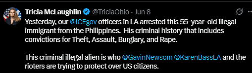 Tricia tweets