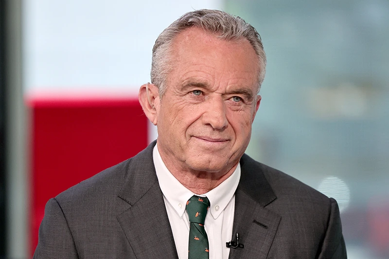 Robert F. Kennedy Jr. Visits "The Faulkner Focus" NEW YORK, NEW YORK - JUNE 02: Robert F. Kennedy Jr. visits "The Faulkner Focus"at Fox News Channel Studios on June 02, 2023 in New York City. (Photo by Jamie McCarthy/Getty Images)