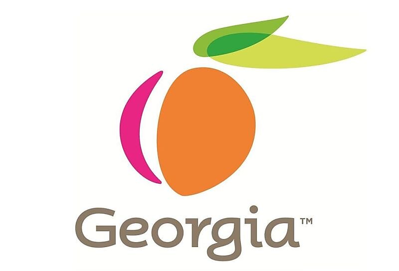 Georgia peach logo