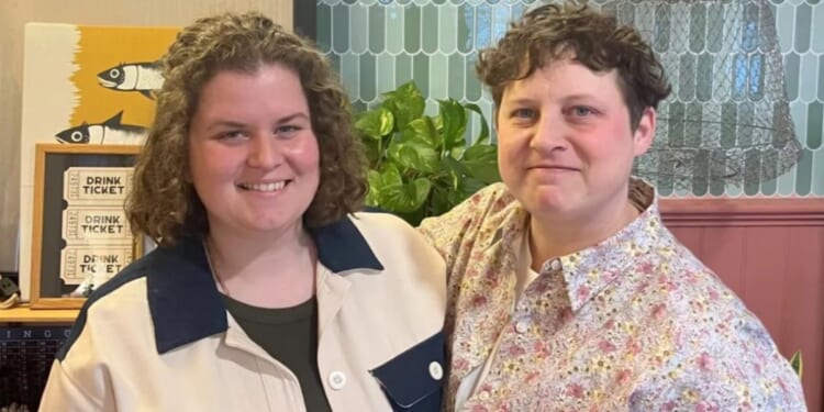 Susanna DeSilva, right, is a trans activist who reportedly has a "Make Assassinations Great Again" bumper sticker on her car, but a Charlie Kirk fan got revenge by taking over her business website when she missed her payment and redirecting it to the Turning Point USA donation page.