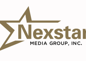 Logo of Nexstar Media Group, a major U.S. media company and the country’s largest owner of local television stations. Nexstar operates stations in markets across the United States and plays a significant role in local news and syndicated content distribution.