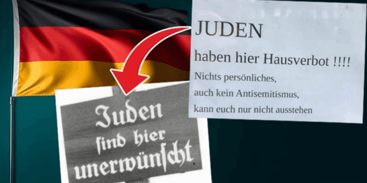 German Store Posts Sign BANNING Jews, Sparking Horrified Outrage