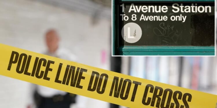 The victim told police the woman was screaming loudly and he glanced at her to see what was going on.