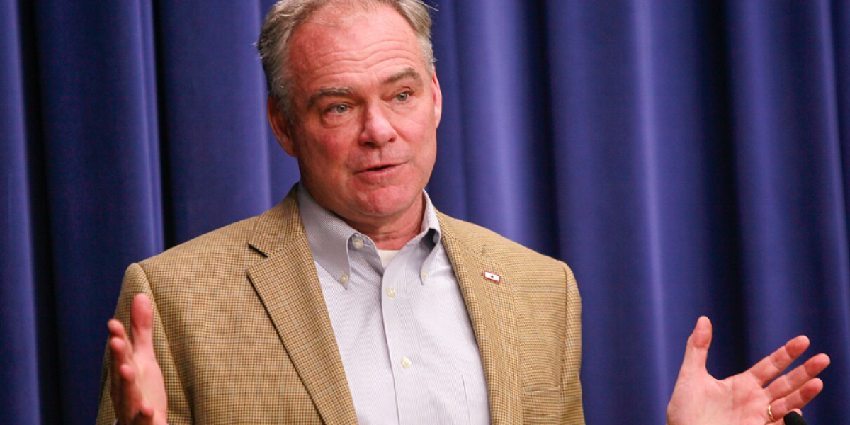 Senator Tim Kaine Declares that Rights Come from Government