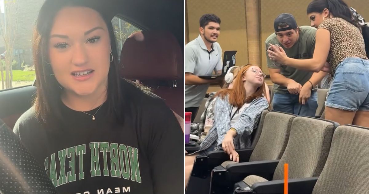 A student from North Texas University posted her reaction to a confrontation in class Wednesday in which she said some of her classmates were cheering the news that conservative icon Charlie Kirk had been shot.