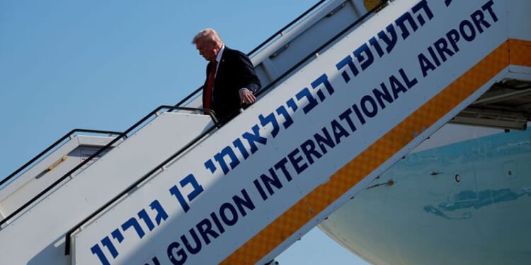 President Trump lands in Israel – One America News Network