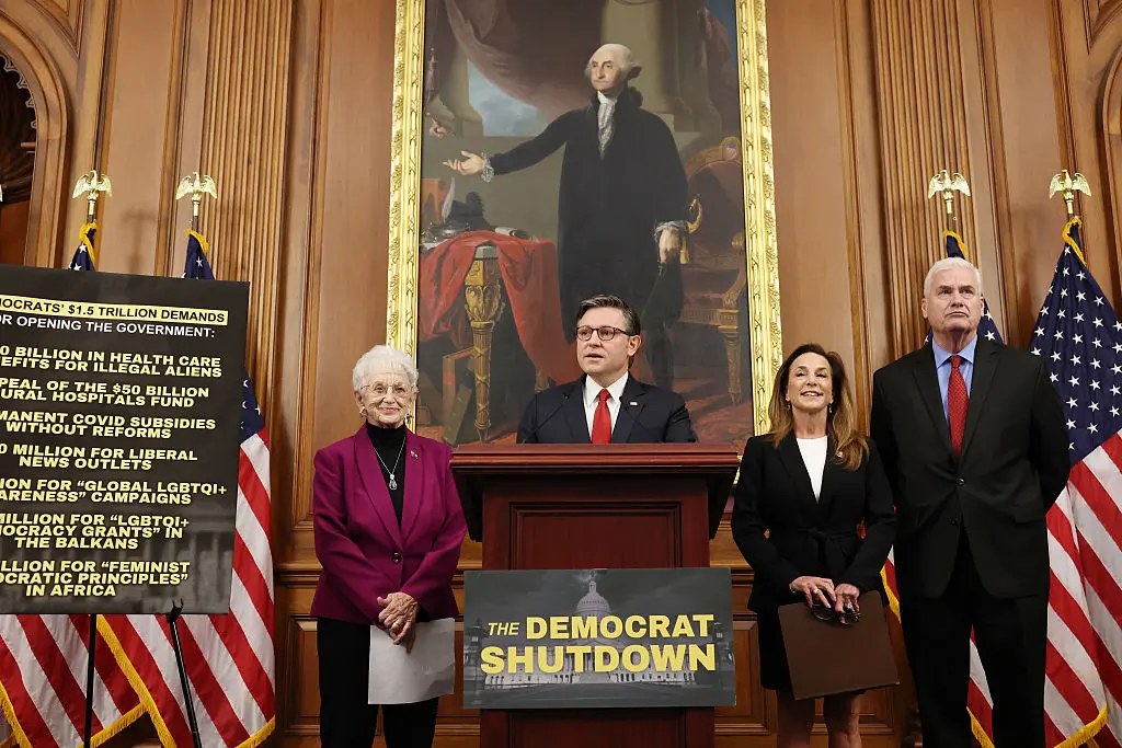 Johnson slams Senate Dems over shutdown – One America News Network