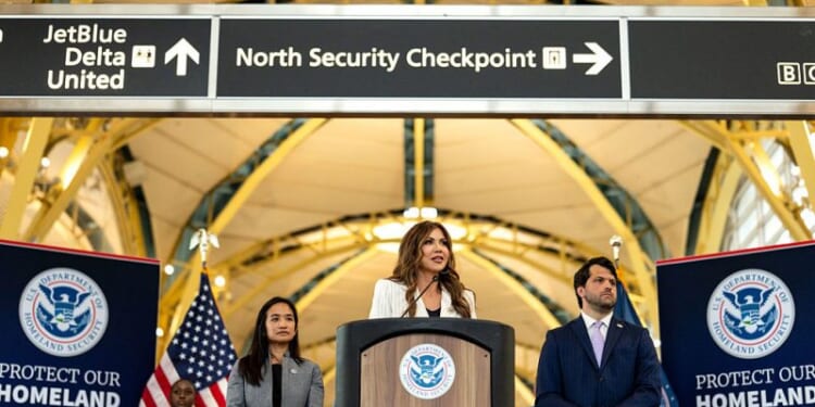 U.S. Airports decline airing DHS Secy. Noem’s PSA slamming Dems for govt shutdown amid TSA pay concerns – One America News Network