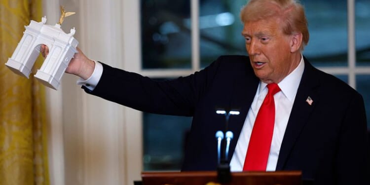 Trump unveils 3D models for D.C. Grand Entrance Arch, funded through private donations – One America News Network