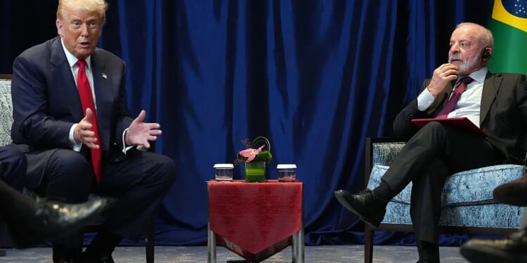 Trump meets president of Brazil to discuss high tariffs – One America News Network