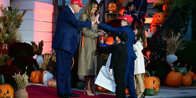 Trump and Melania host Halloween event at WH – One America News Network