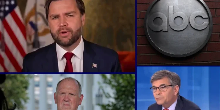 ABC’s Stephanopoulos cuts off Vance, ends live interview during clash over alleged bribery scandal – One America News Network