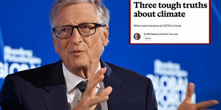 Bill Gates reverses climate change stance, offers hope for the future after years of ‘Doomer-ism’ – One America News Network