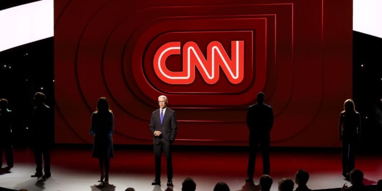 Anderson Cooper speaks onstage during Warner Bros. Discovery Upfront 2024 in New York City on May 15, 2024.
