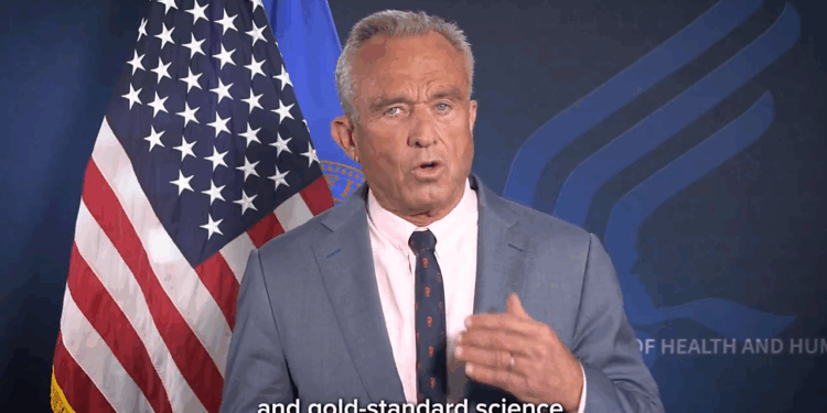 HHS Secretary Robert F. Kennedy, Jr. promises "gold standard" science