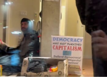 On Tuesday night, Nick Sortor posted video of the inside of an antifa safehouse located near an Immigration and Customs Enforcement facility in Portland, Oregon.