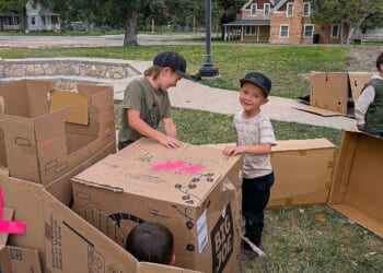 Horseshoe Mountain fort day
