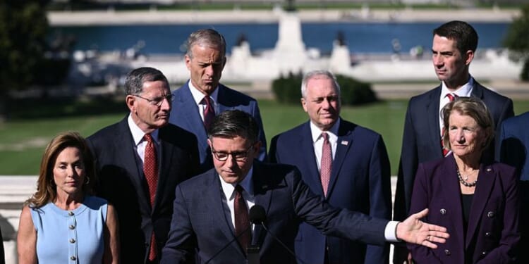 GOP leaders hold press conference on Democrat government shutdown – One America News Network