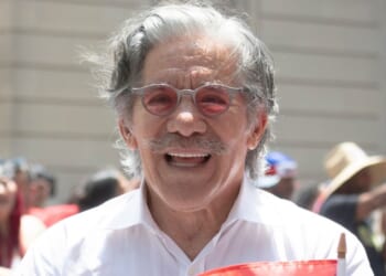 Geraldo Rivera attends the 2025 National Puerto Rican Day Parade in New York City on June 8.