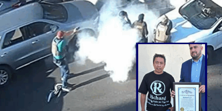 Gunfire erupts in South L.A. as federal agents confront Mexican illegal alien known for his anti-ICE TikTok videos – One America News Network