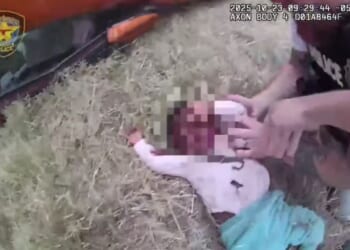 Heroic Cops and Bystanders Save Baby Pinned Under Overturned Car in Dramatic Rescue