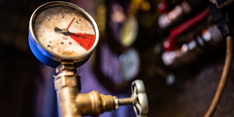 Industrial pipe gauge