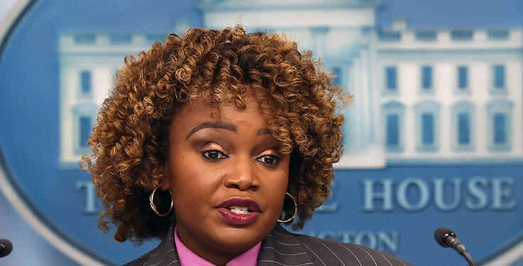 Karine Jean-Pierre Says Black Women 'Get Forgotten' By Democrats—After Liberal Media Celebrated Her as First Black, Lesbian Press Secretary