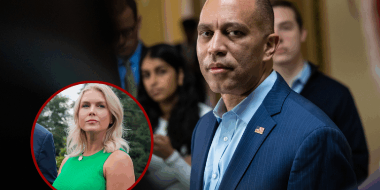 Leavitt responds to Jeffries’ insults, calling him an ‘America last, stone-cold loser’ amid ongoing govt shutdown – One America News Network