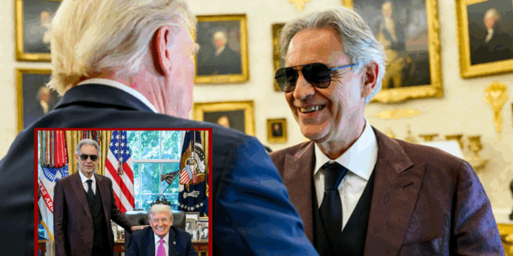 Legendary Italian singer Andrea Bocelli performs for Trump ahead of Zelensky meeting – One America News Network