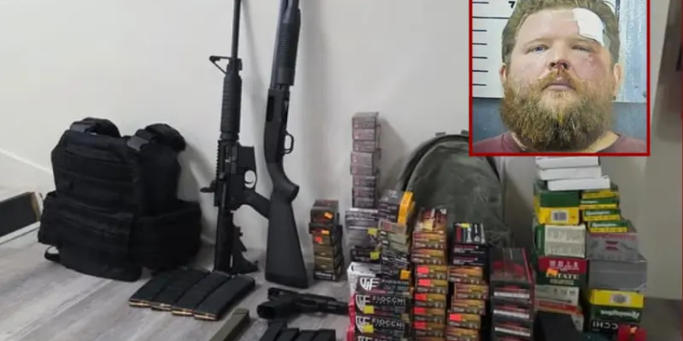 Man arrested with ammunition and body armor after threats to multiple synagogues in Alabama and other states – One America News Network