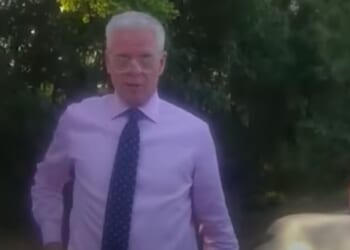 Senior Assistant Commonwealth’s attorney Eric Clingan was captured on police bodycam footage drinking in public at 8 a.m. on Aug. 8 in Fairfax County, Virginia, but he was given special treatment by the officers.