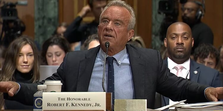 HHS Secretary Robert F. Kennedy, Jr. testifies before the U.S. Senate, Sept. 4, 2025