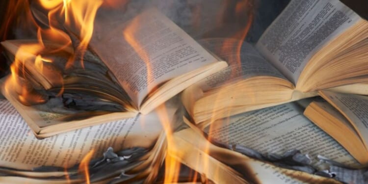 The book-burners have taken over the publishing house