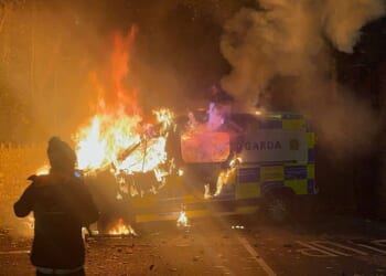 The rising violence of Irish rebellion