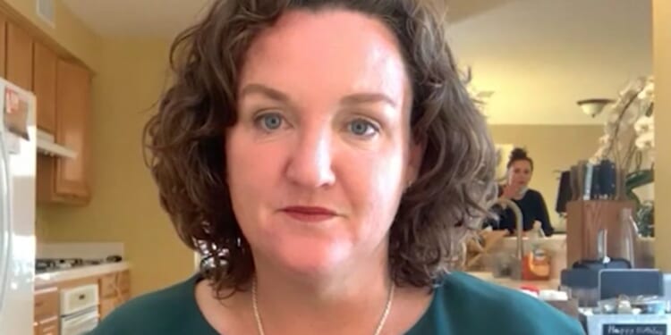 Then-Rep. Katie Porter, who is now running for governor of California, was caught on camera cursing at a staffer who got into the frame while she was recording a video with the Biden administration in 2021.