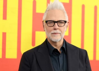 James Gunn attends HBO's "Peacemaker" Season 2 premiere in New York City on Aug. 13.
