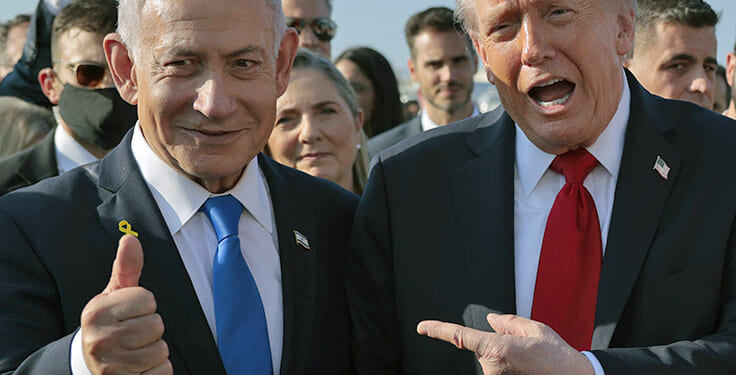 Trump Floats Netanyahu Pardon Because 'Who the Hell Cares' About Cigars and Champagne