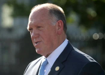 WASHINGTON, DC - SEPTEMBER 03: U.S. President Donald Trump’s “border czar” Tom Homan speaks to members of the press at the White House ground on September 3, 2025 in Washington, DC. The Trump administration has deployed federal officers and the National Guard to the District in order to place the DC Metropolitan Police Department under federal control and assist in crime prevention in the nation