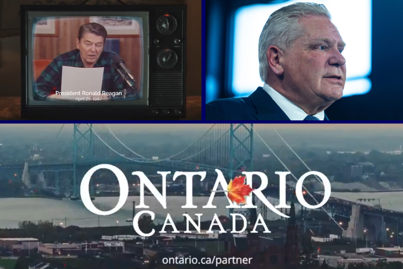 Trump cancels trade negotiations with Canada following airing of ‘FAKE’ Reagan ad slamming tariffs – One America News Network