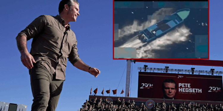 U.S. Military carries out ‘lethal kinetic strike’ on narco-trafficking drug vessel in Pacific Ocean, killing all 2 on board