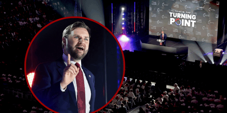 Vance delivers unscripted speech and Q&A to crowd of 10K in memory of beloved TPUSA founder Charlie Kirk – One America News Network