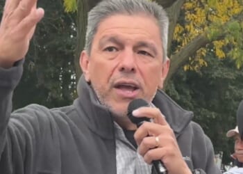 On Saturday's "No Kings protest in Chicago, Illinois, one speaker called for violence against ICE agents - urging those listening to shoot them and wipe them out.