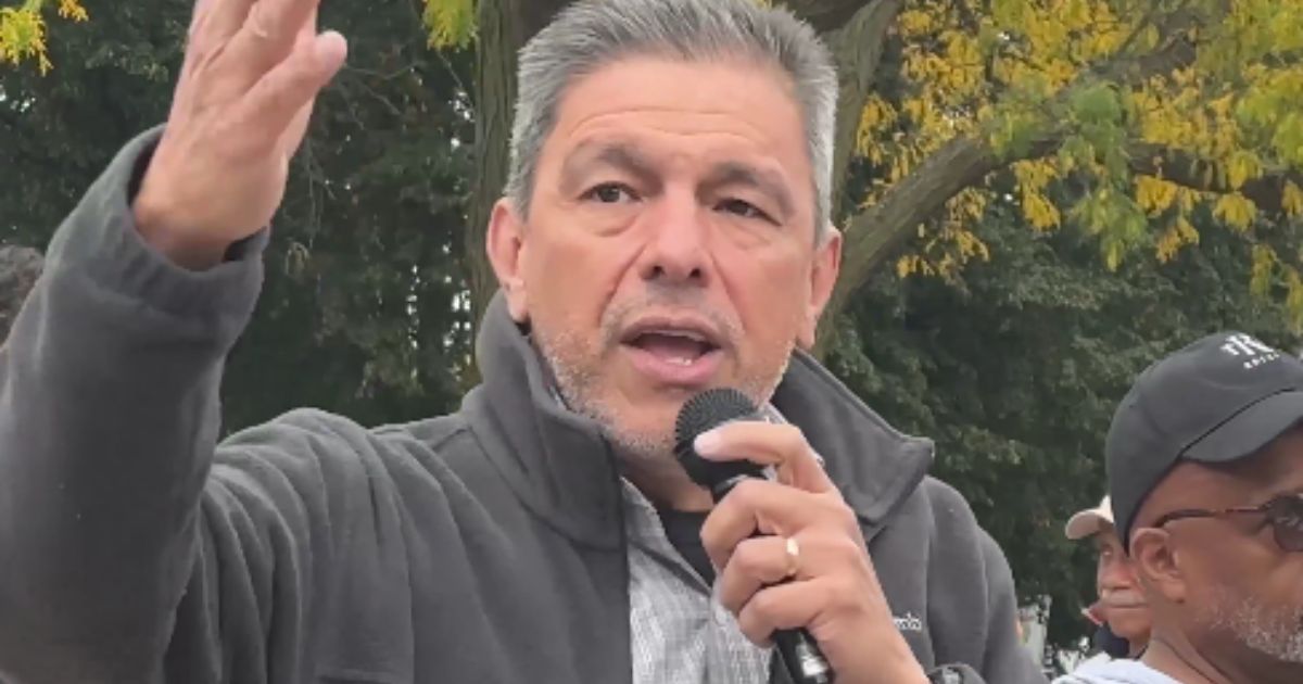 On Saturday's "No Kings protest in Chicago, Illinois, one speaker called for violence against ICE agents - urging those listening to shoot them and wipe them out.