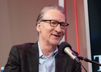 Bill Maher visits The Megyn Kelly Show at the SiriusXM Studios on May 20, 2024, in New York City.