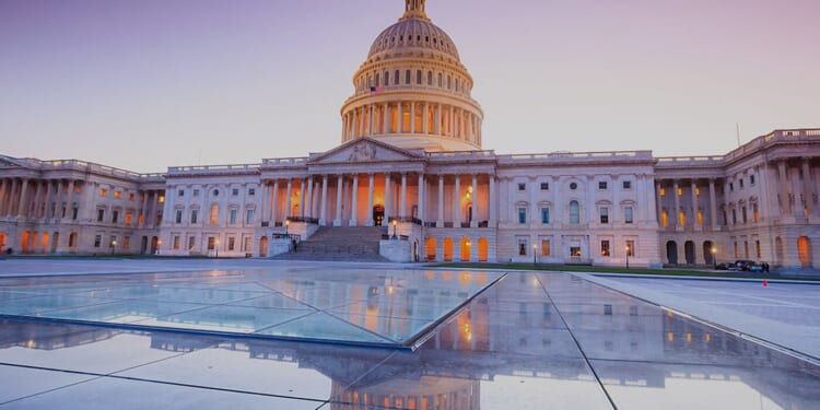 The U.S. Capitol Building in Washington, DC.